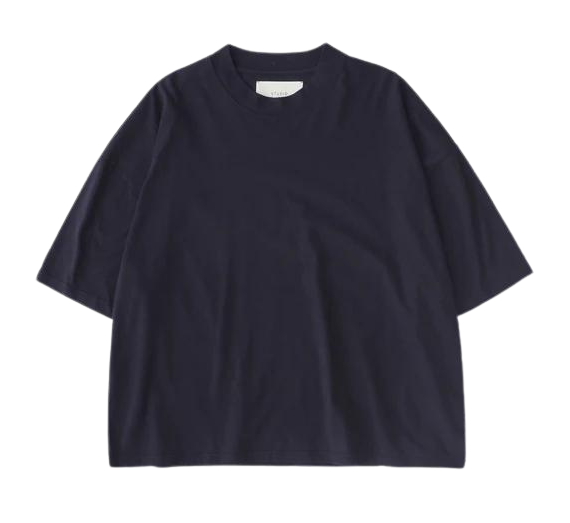 Branded Easy Fit SS T-Shirt Darkest Navy