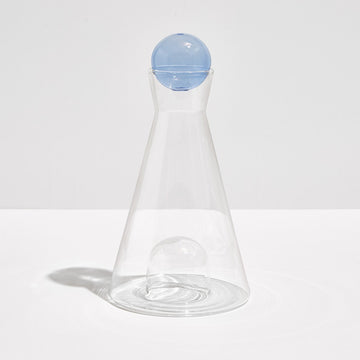 Vice Versa Carafe Clear + Blue