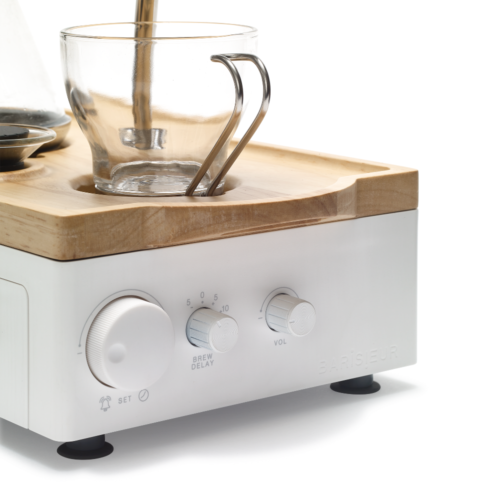 Barisieur 2.0 Immersion Brewer White Rubber Wood  220-240V