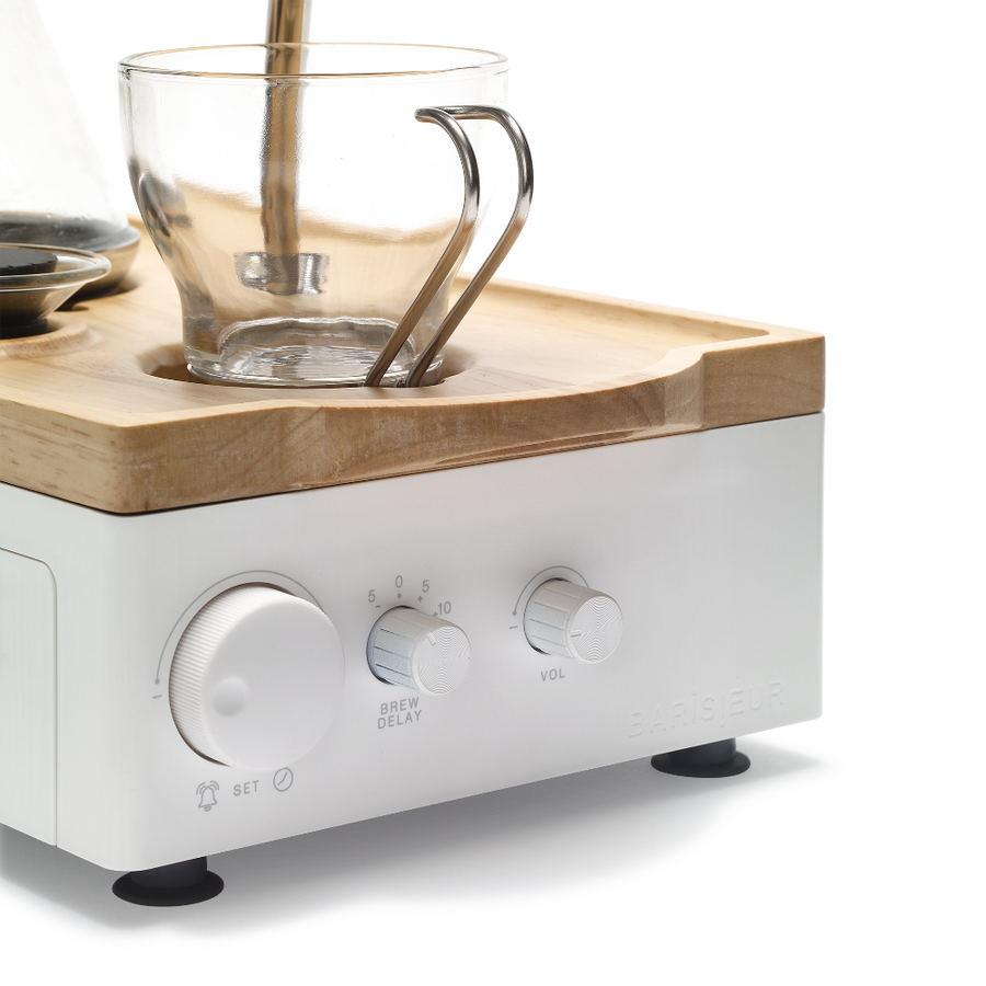 Barisieur 2.0 Immersion Brewer White Rubber Wood  220-240V