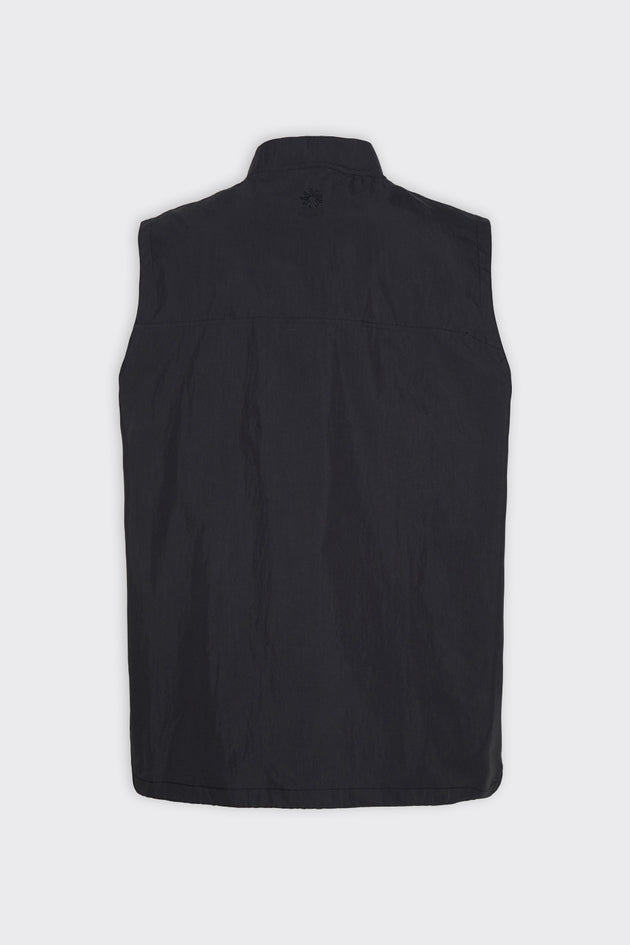 Woven Vest Black (unisex)