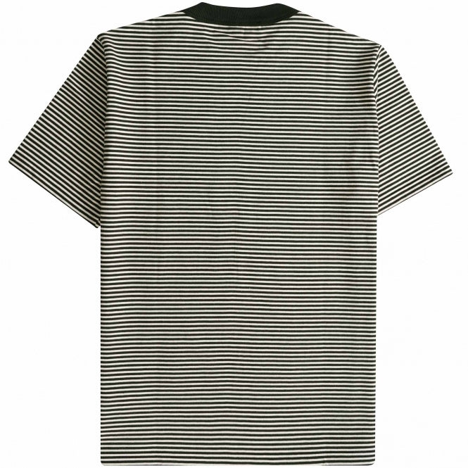 Heritage striped T-shirt - cotton Sherwood/Nature