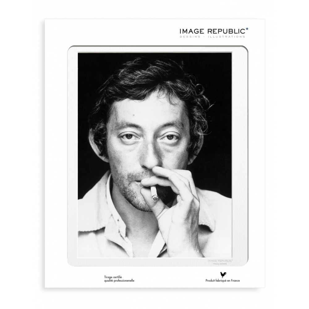 30x40 cm La Galerie Photo Gainsbourg