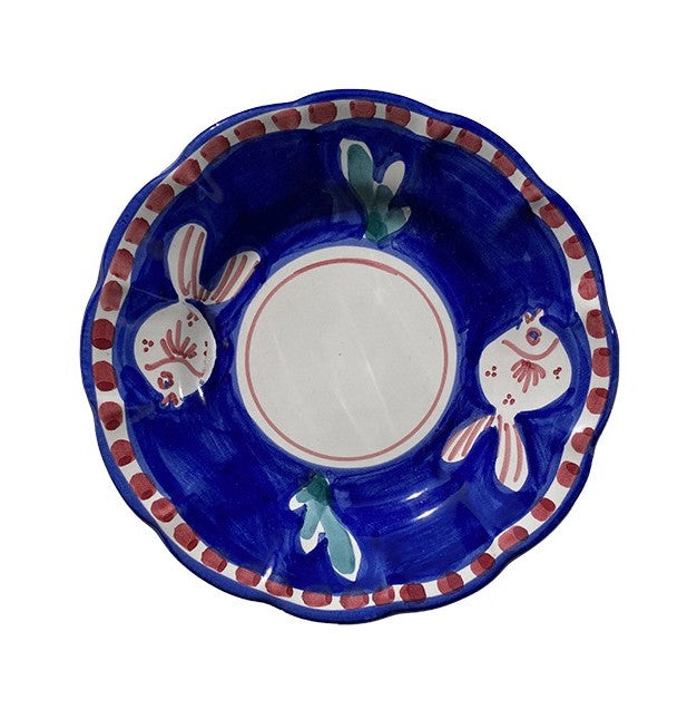Amalfi Fish Blue Plate 16cm