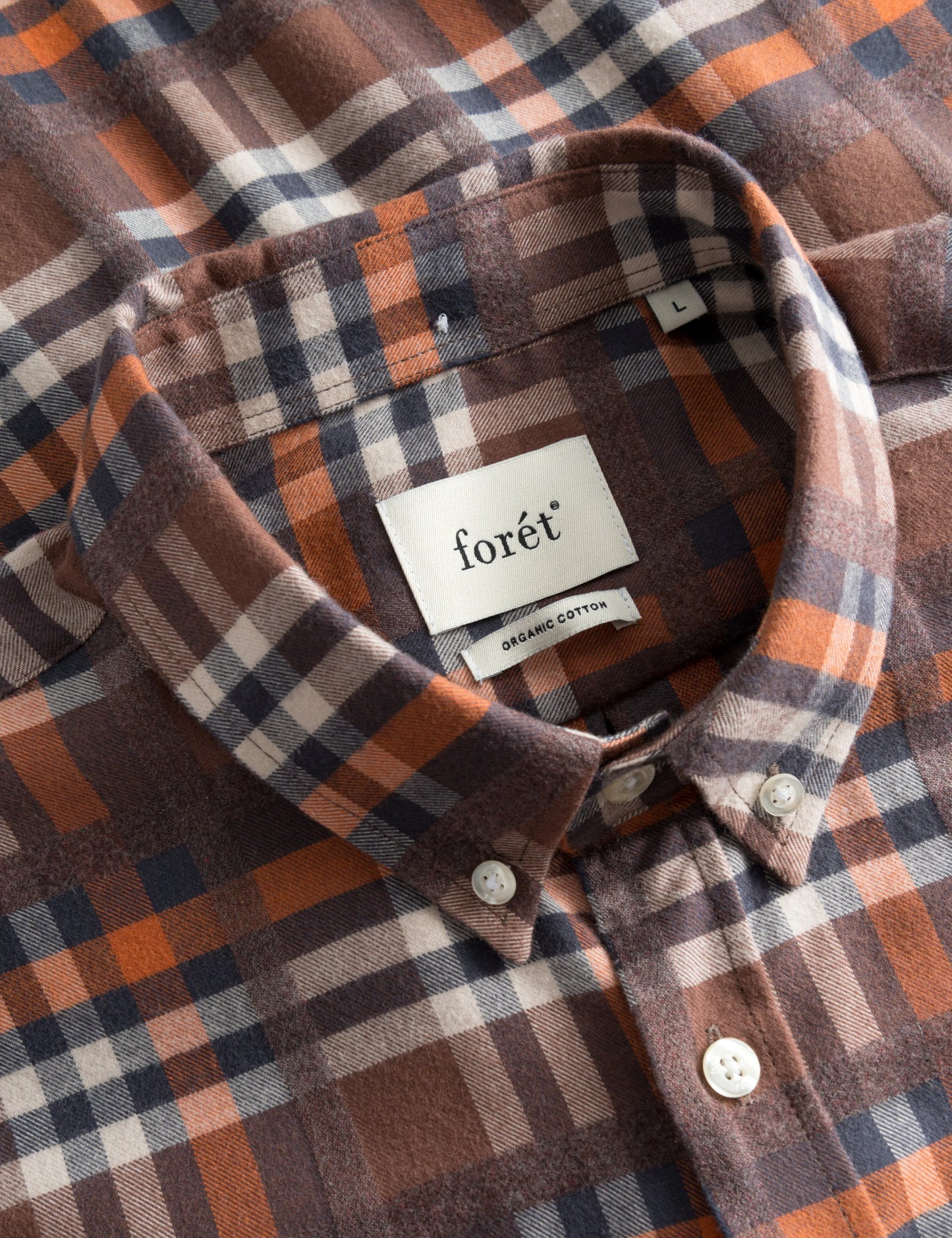 Island Shirt Brown Check