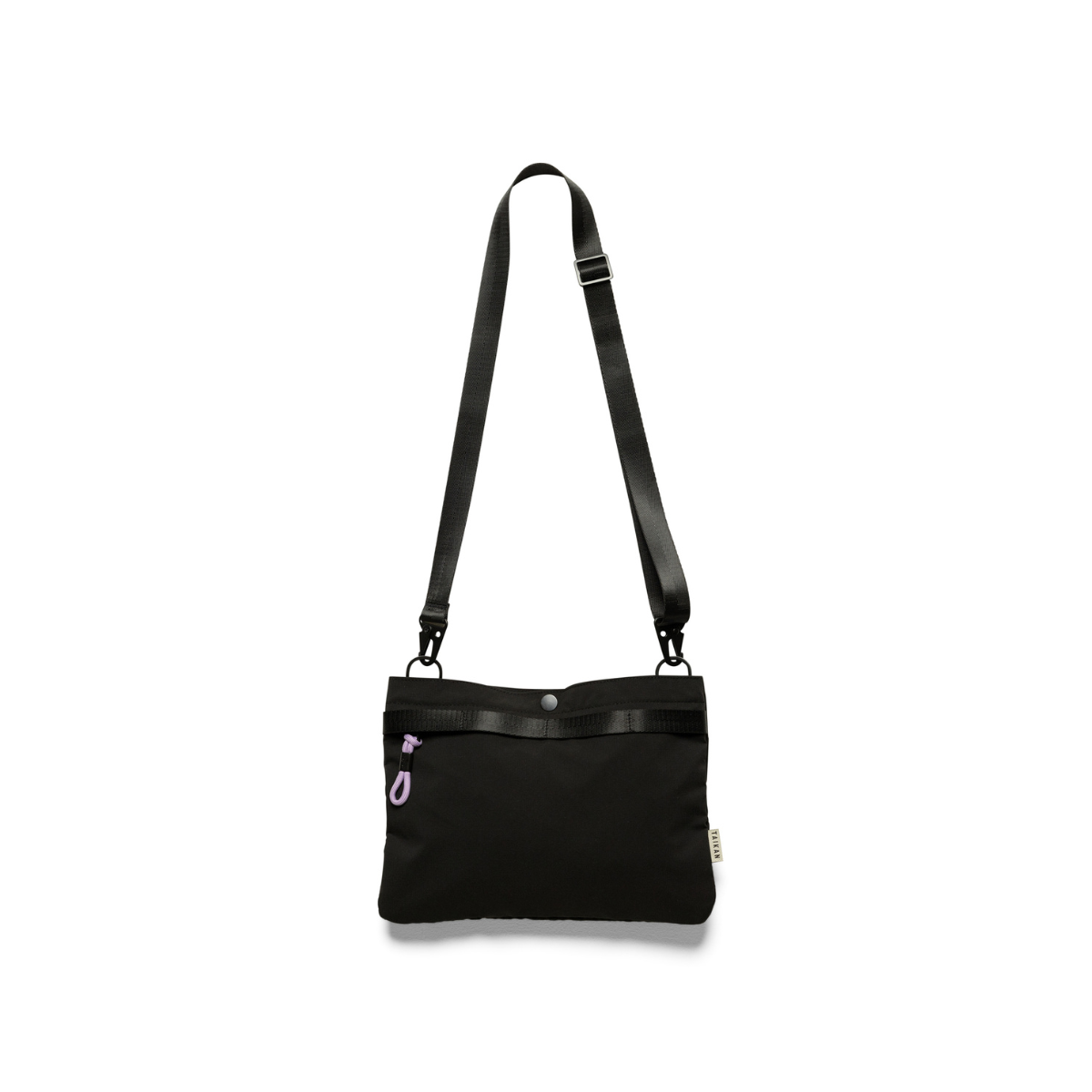 Taikan | shoulder bag for men - Sukhoi | Black Ripstop | kapok