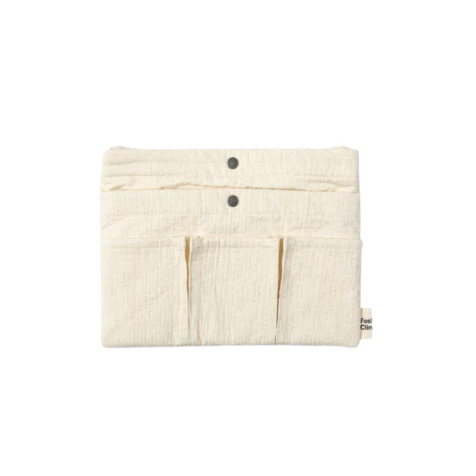 Adagietto B07 Crossbody Compartment Bag - White