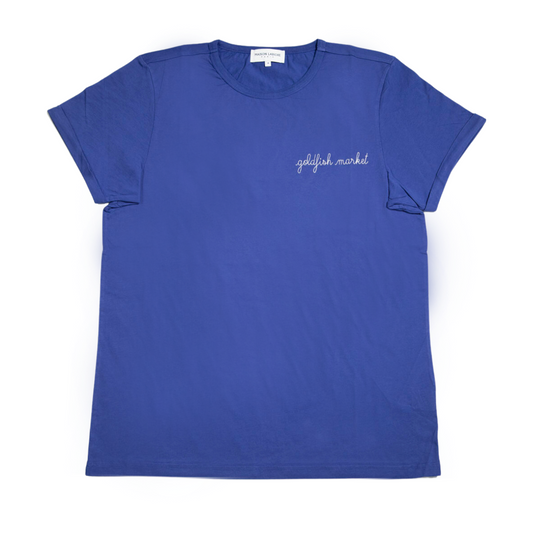 Poitou Goldfish Market Organic Cotton T-Shirt (men)