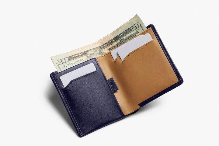 Note Sleeve Wallet Navy RFID