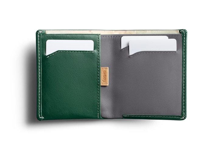 Note Sleeve Wallet - RacingGreen-RFID