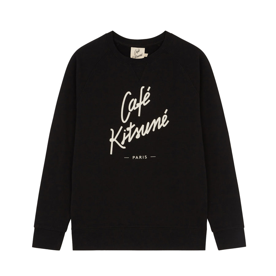 Sweatshirt Cafe Kitsune Black (unisex)