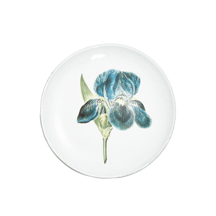 John Derian Blue Flower Dinner Plate