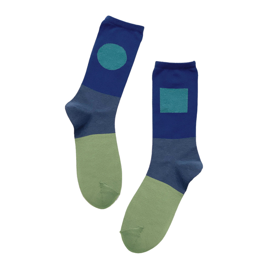 Socks One Pair Man Blue OS