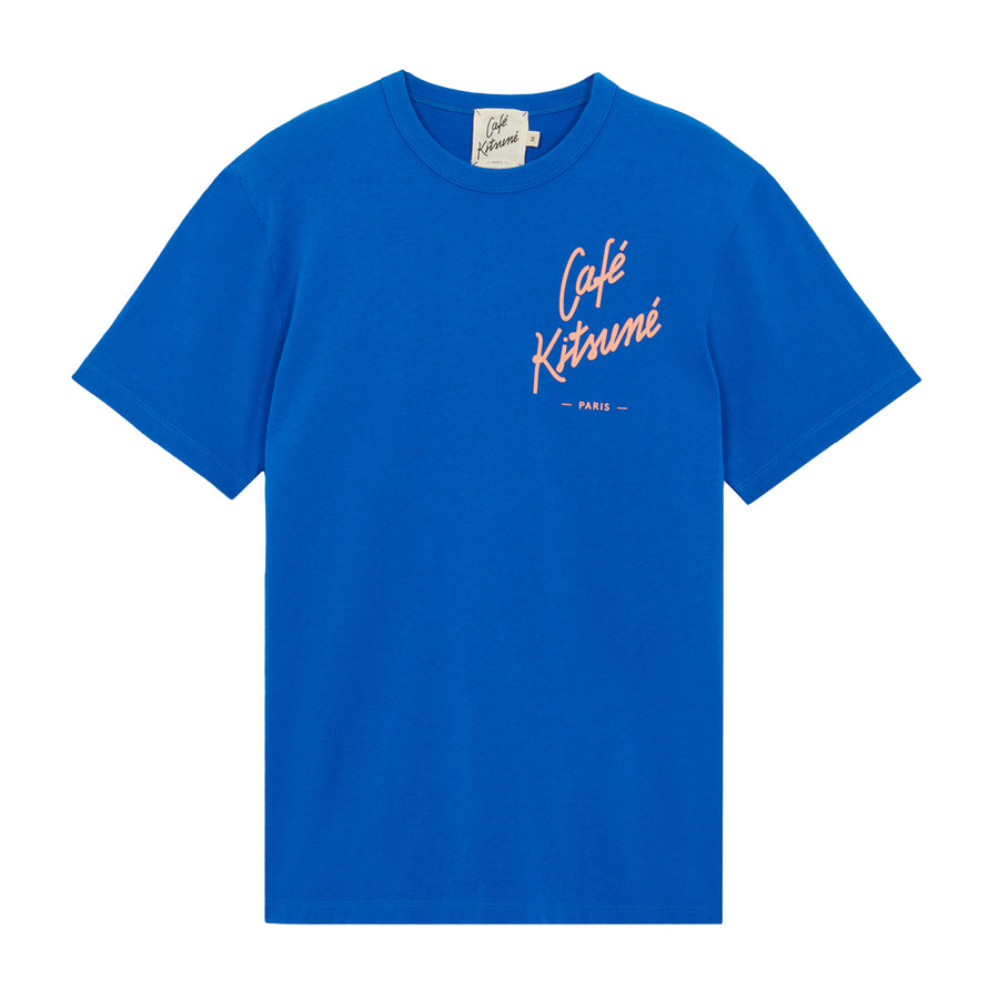 Cafe Kitsune Logo Tee-Shirt Dark Blue (unisex)