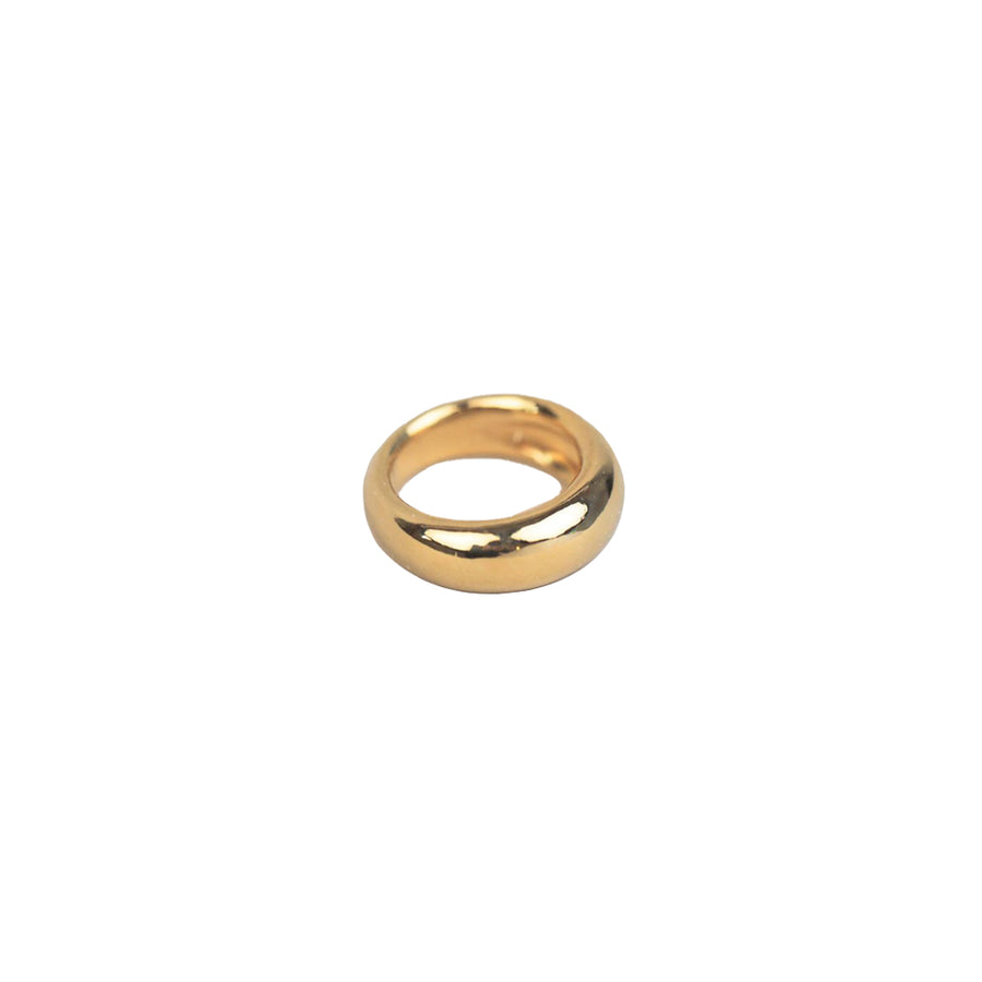 Candice Ring Thick Band 14K Gold Plated
