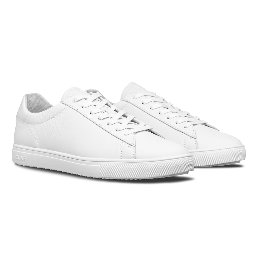 Bradley Triple White Leather (unisex)