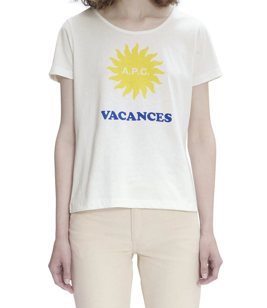 T-Shirt Vacances F White (women)