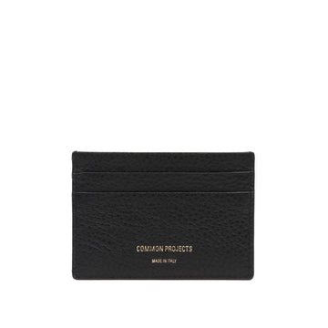 Common Projects Multi Card Holder 9177 Black Textured
