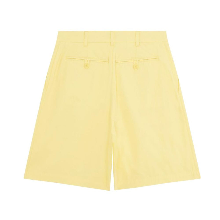 Shorts 2 Pleats Bermuda Lemon