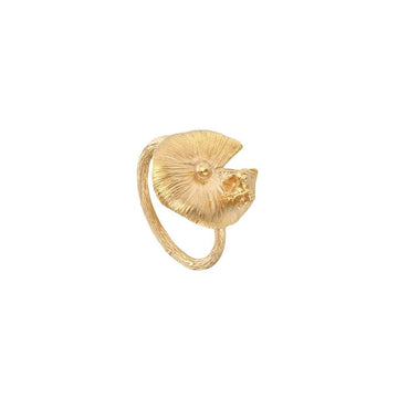 A Frog's Charm Gold Ring