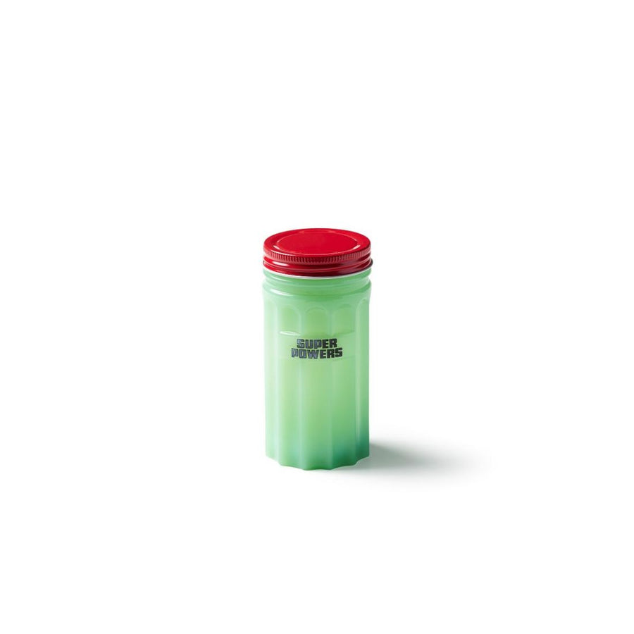 Small Green Jar Super Powers H.14.5 Cm
