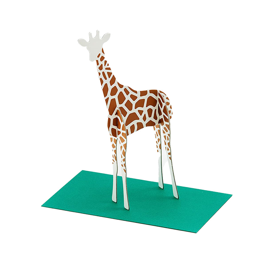 Post Animal Card Giraffe