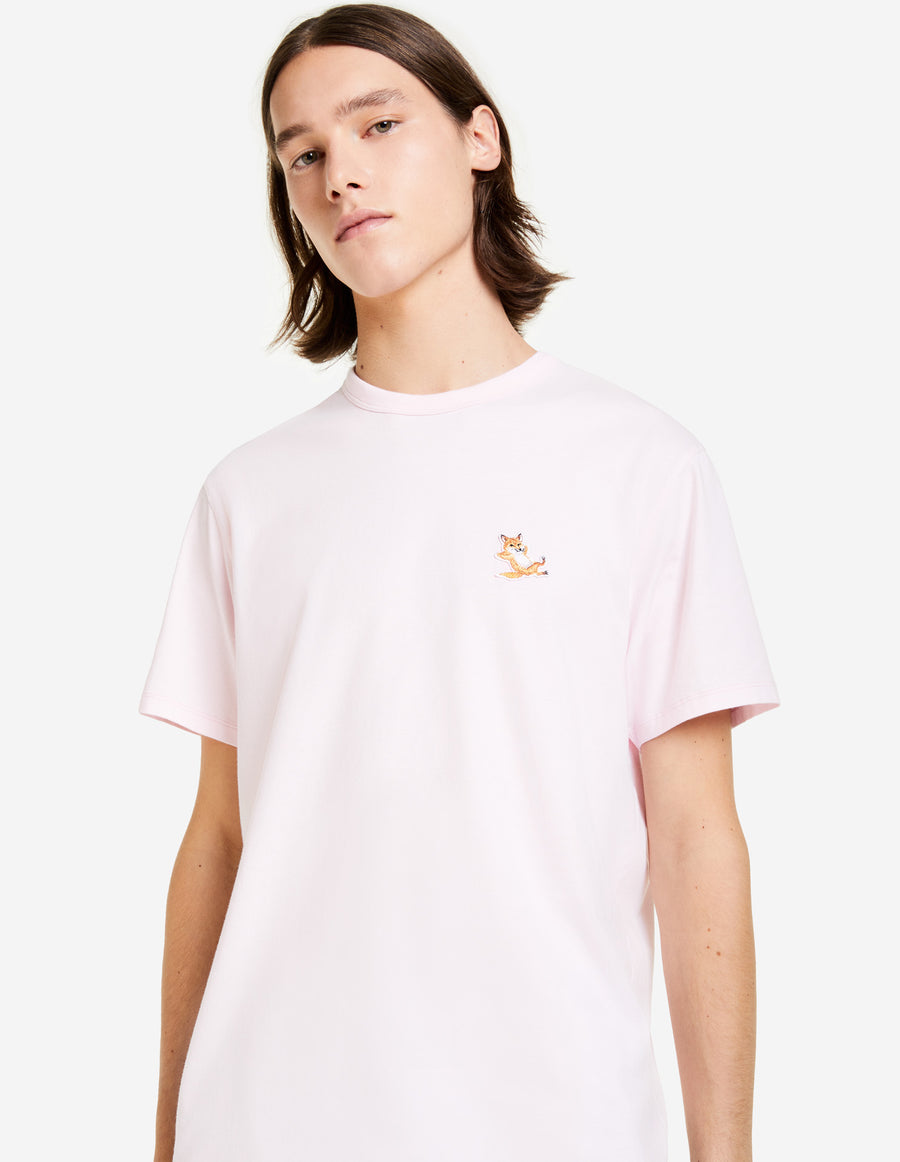 Tee-Shirt Chillax Fox Patch Classic Light Pink (unisex)