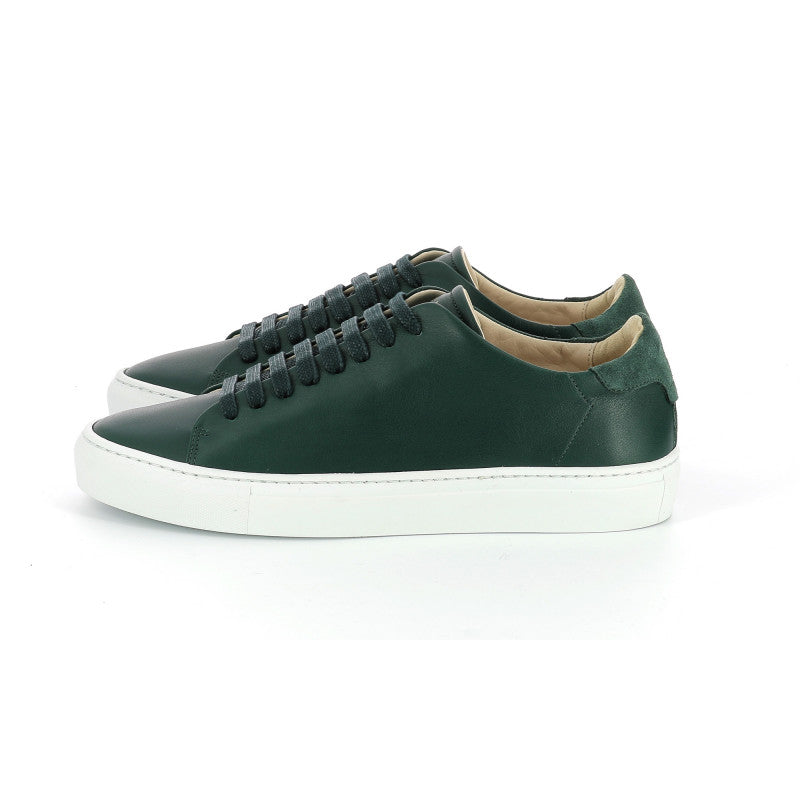 Low Sneakers Huaraz II Nappa + Suede Green (men)