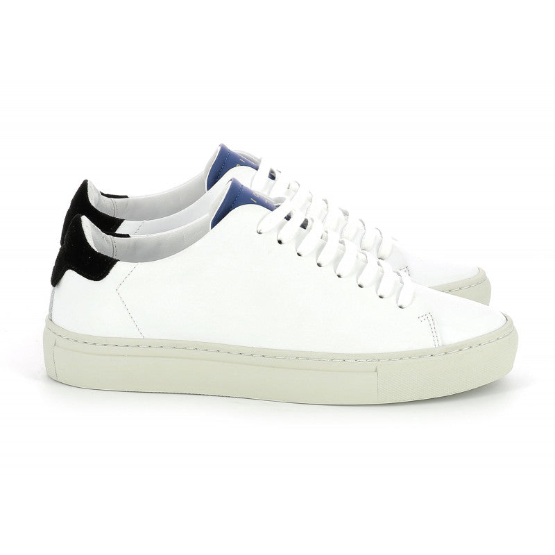 Low Sneakers Huaraz II Nappa + Suede White Blue (women)
