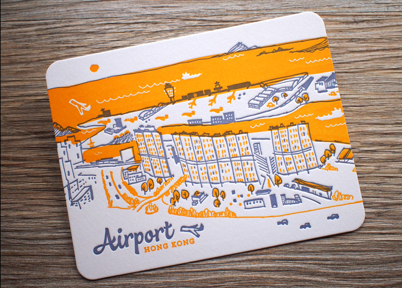 HK Postcard - Airport