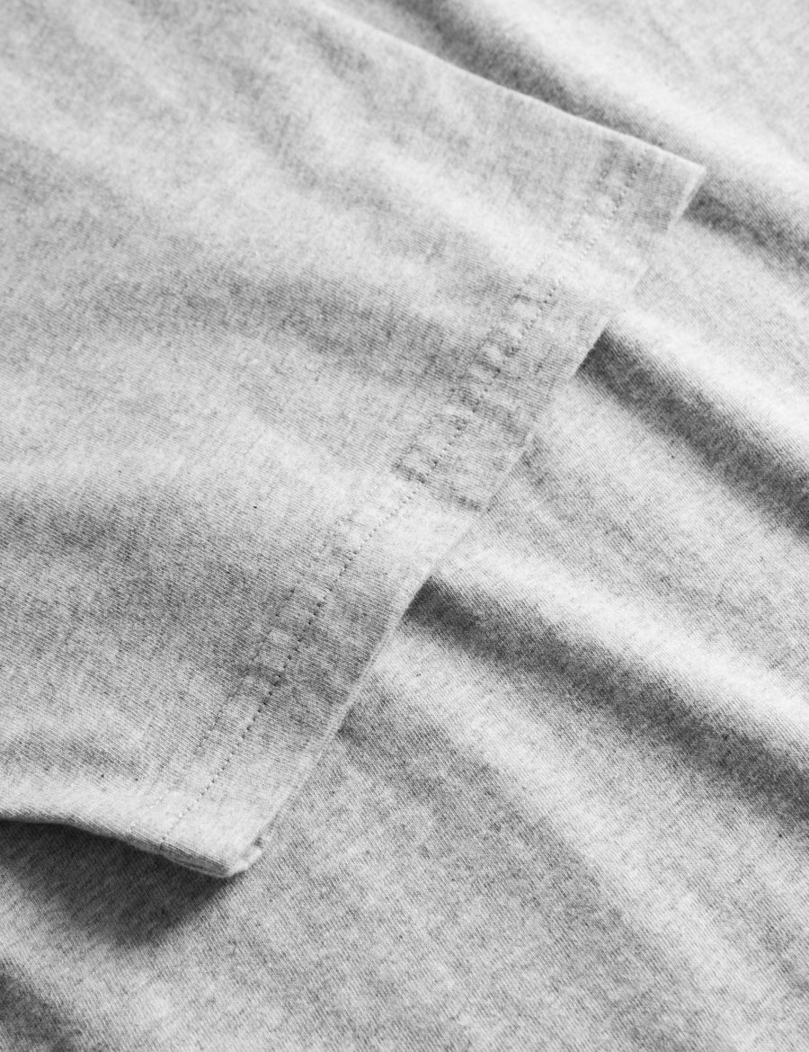 Resin T-Shirt Light Grey Melange/Navy