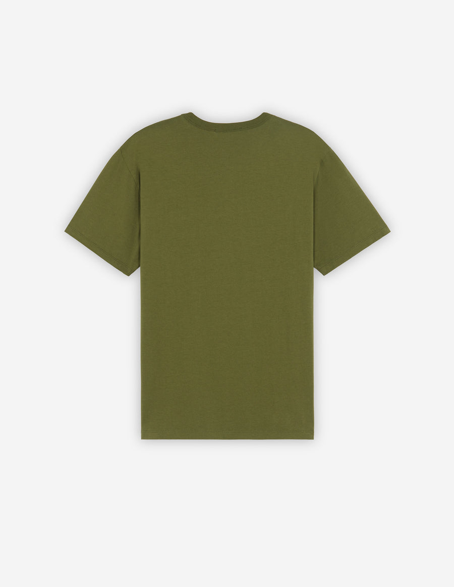 Grey Fox Head Patch Classic Tee-Shirt Dark Khaki (men)