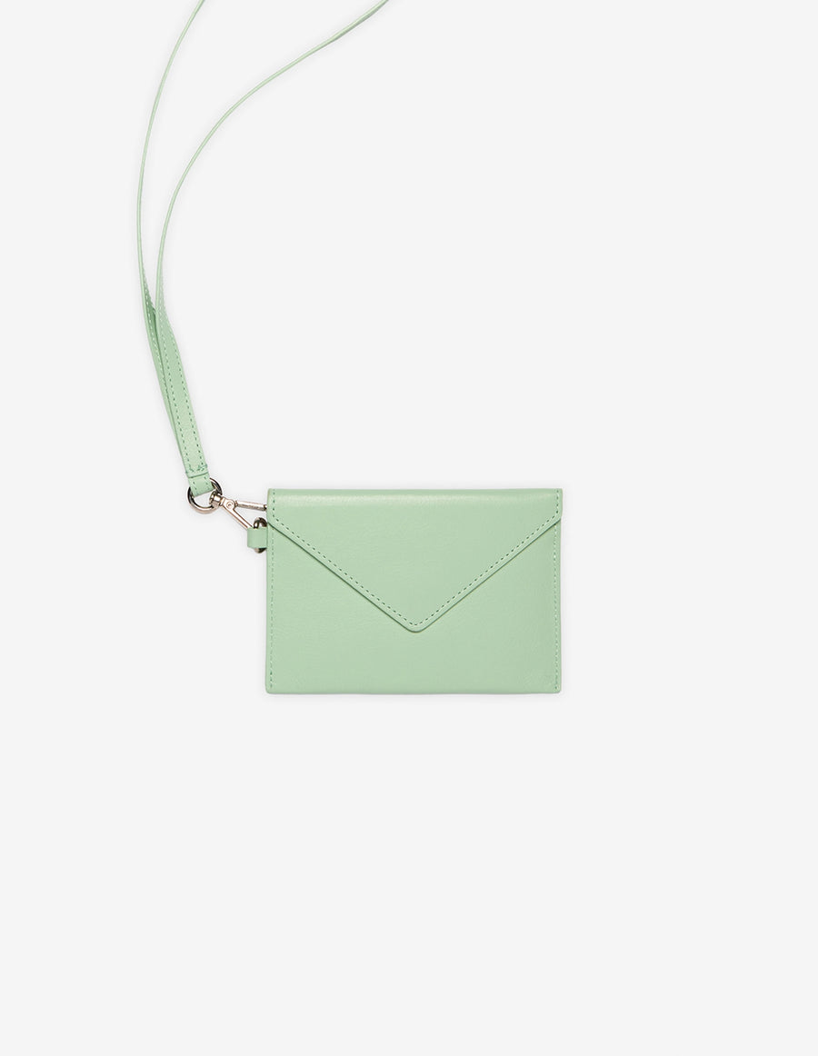 Neck Envelope Wallet Mist Green U