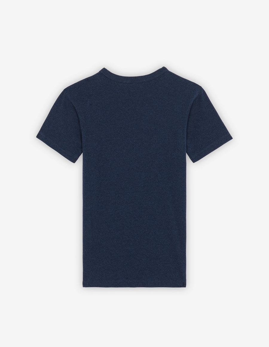 Baby Fox Patch Fitted Tee-Shirt Navy Melange (women)
