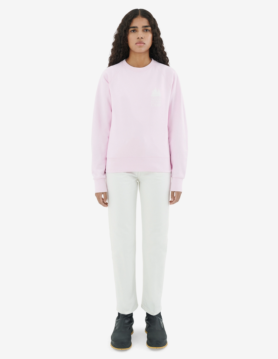 Mini MK Camp Adjusted Sweatshirt Light Pink (women)