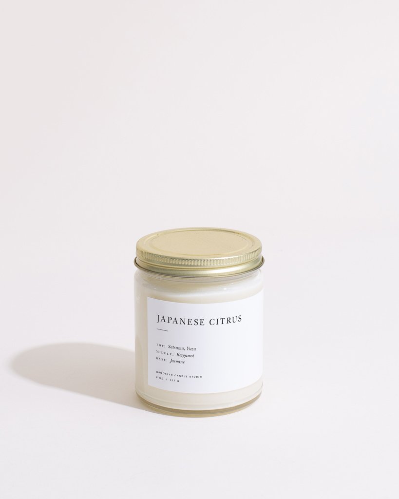 Minimalist Jar Japanese Citrus