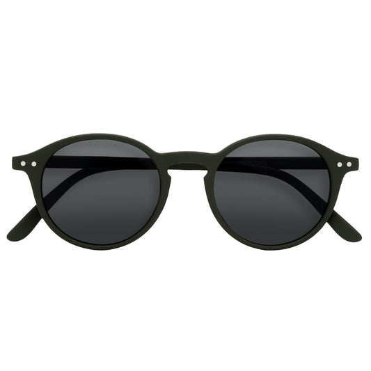 Kaki Green Lens Sunglasses