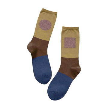 Socks One Pair Man Khaki OS