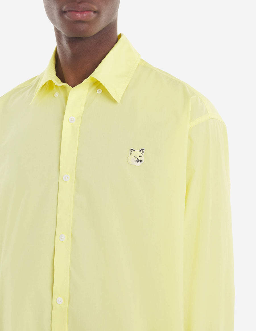 Fox Head Patch Casual Shirt Lemon (men)