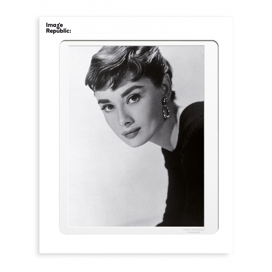 30x40 cm La Galerie Photo Audrey Hepburn Portrait