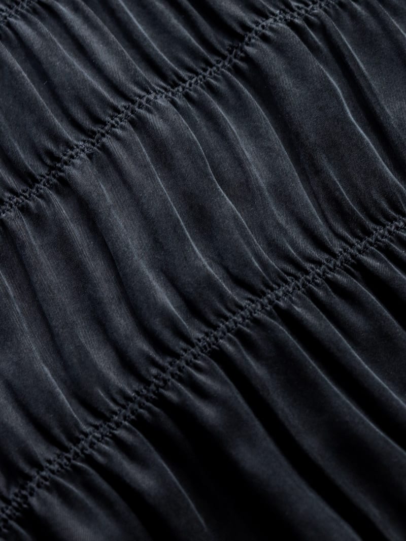 cupro sapporo dress black