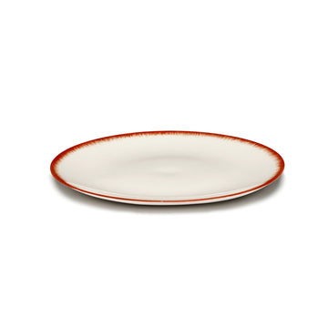 Plate Dé Off-White/Red Var 2 Large