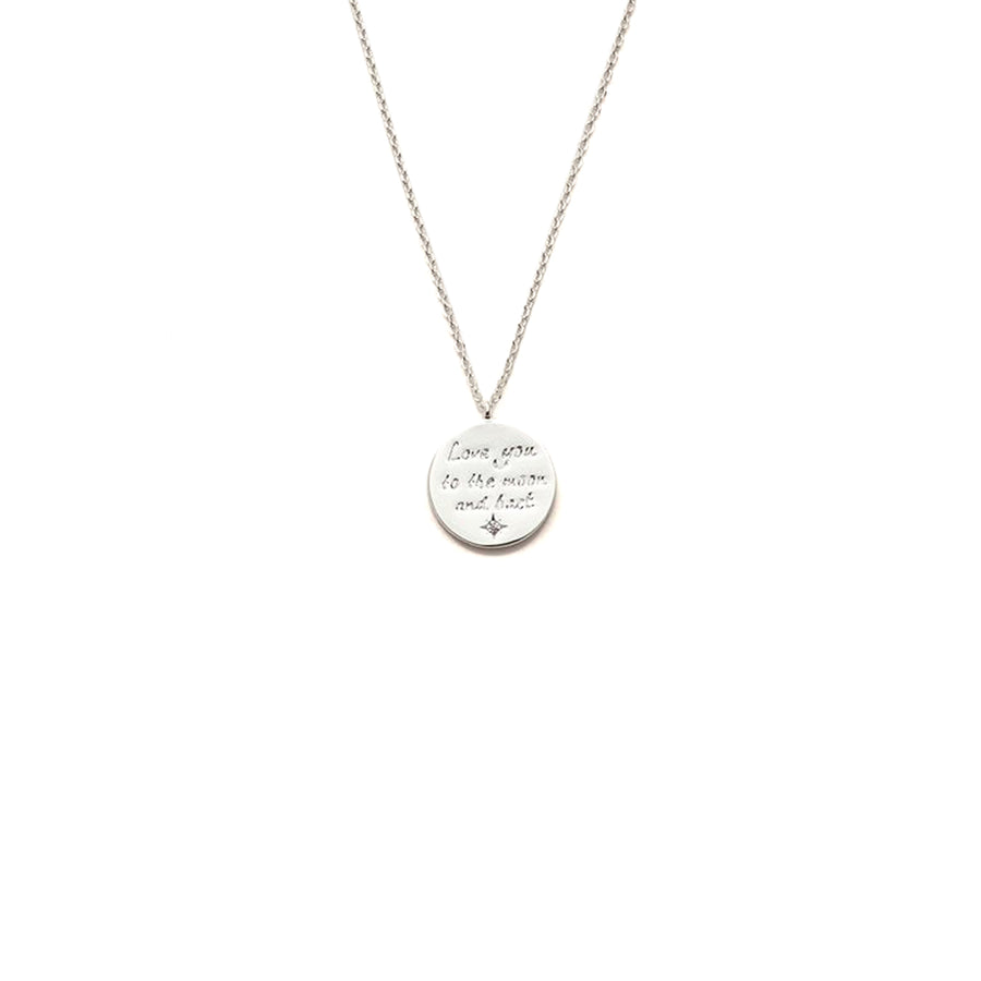 Love You To The Moon And Back Necklace SP
