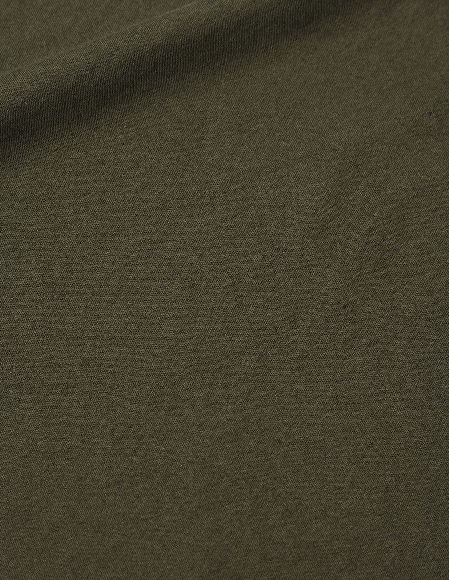 Simple T-Shirt Cotton Linen Jersey Forest (Women)