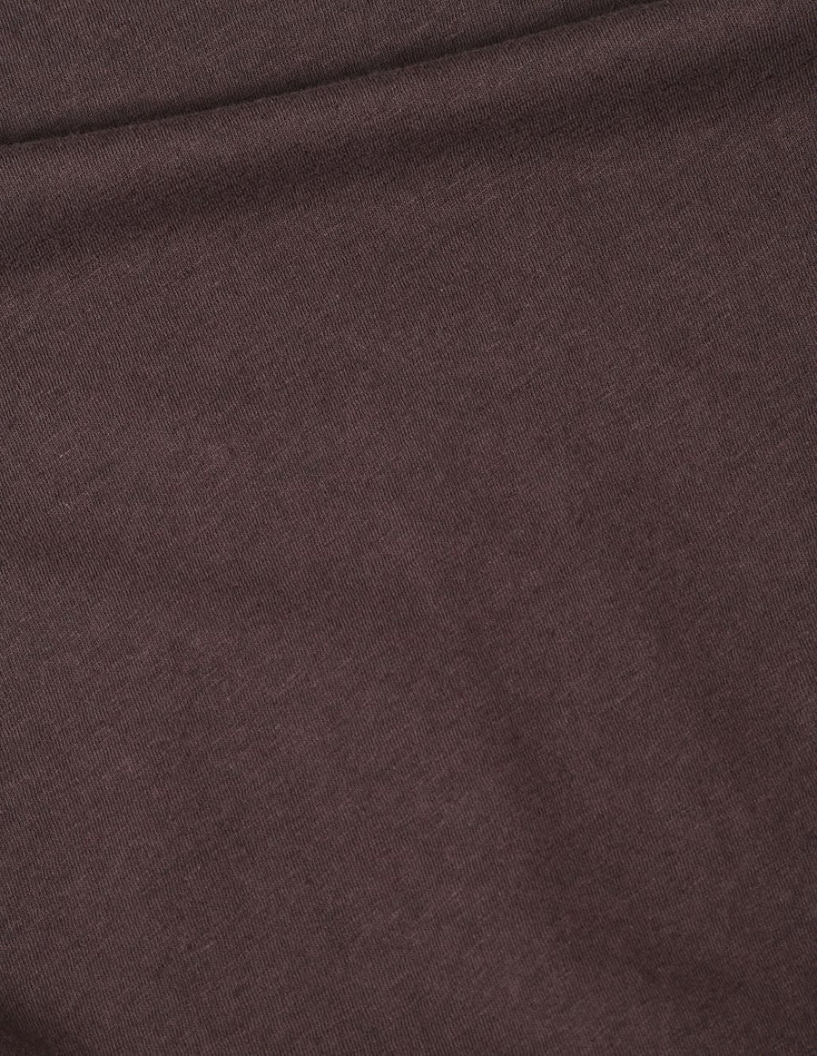 Simple T-Shirt Cotton Linen Jersey Grape (women)