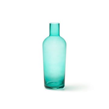 Bottle/Vase H.25.5 Turquoise
