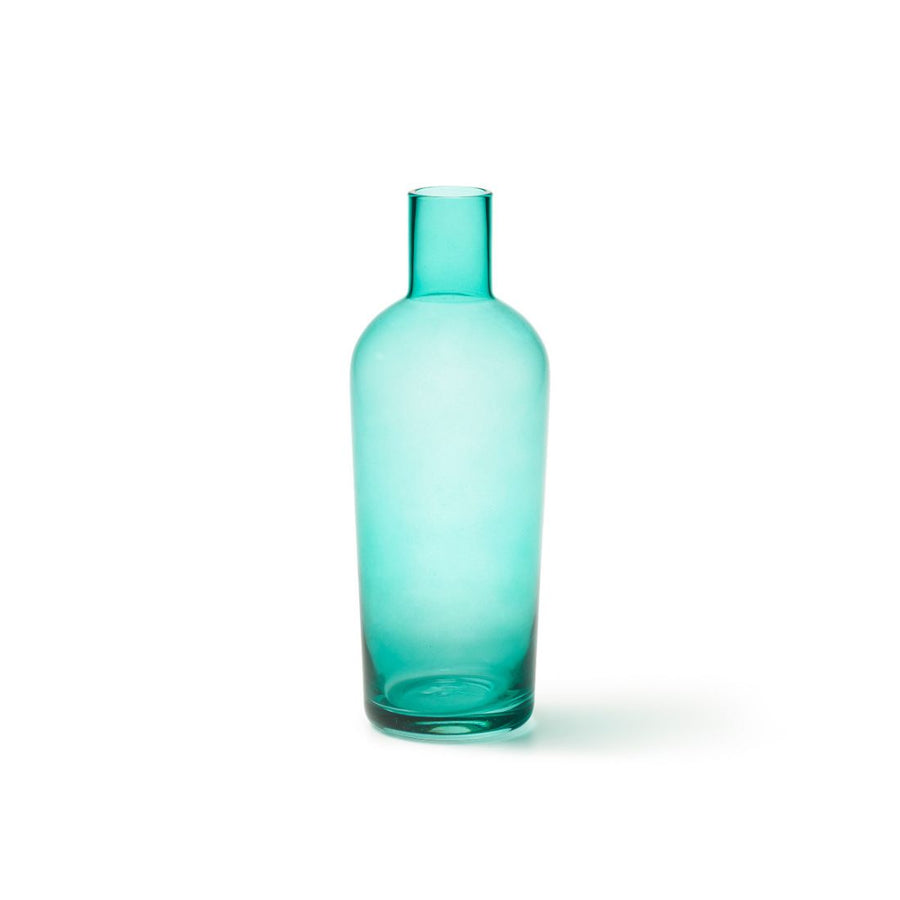 Bottle/Vase H.25.5 Turquoise