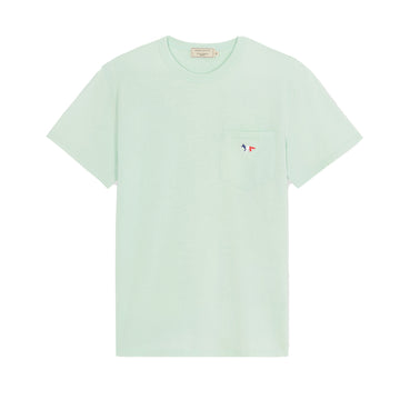 Tricolor Fox Patch Pocket Tee-Shirt Mint (men)