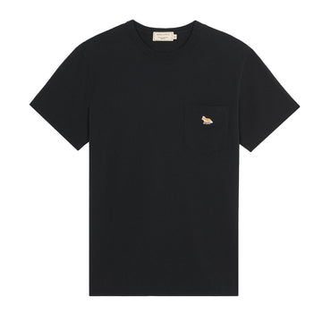 Profile Fox Patch Pocket Tee-Shirt Black (men)
