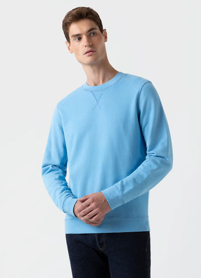 Sweatshirt Cyan Blue